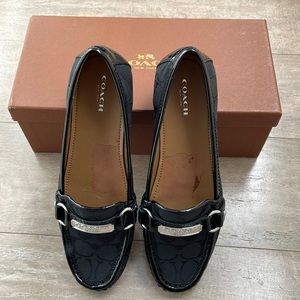 Coach Felisha Loafer, Women’s 8.5, Black
